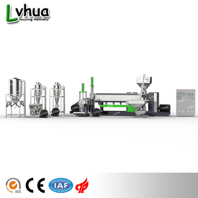 Geben Sie einzelnen Extruder PVCs 300-380kg/h und Pelletisierungslinie Energie 37-15kw aus